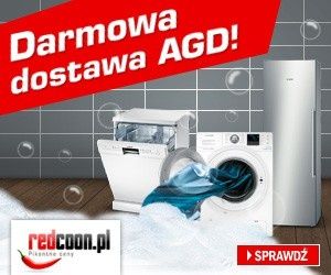 Od listopada tego roku w sklepie internetowym www.redcoon.pl ruszyła wielka akcja DARMOWA DOSTAWA AGD.