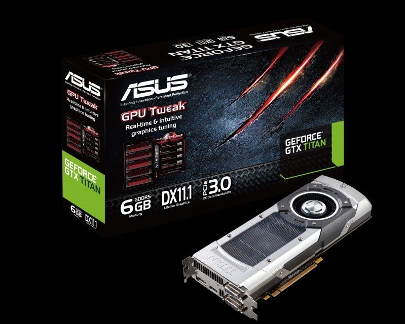 GeForce® GTX Titan od ASUSa dla graczy i entuzjastów