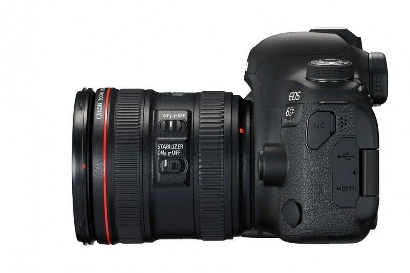 Najnowsza pełnoklatkowa lustrzanka cyfrowa Canon EOS 6D Mark II