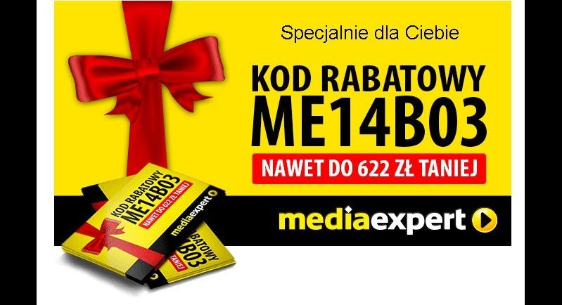 Do 622 zł taniej! Specjalny kod rabatowy na mediaexpert.pl!