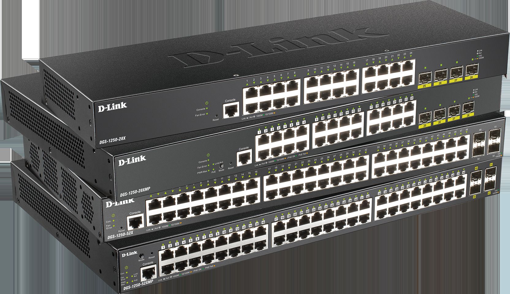 D-Link rozbudowuje portfolio gigabitowych zarządzalnych przełączników Smart o nową rodzinę DGS-1250