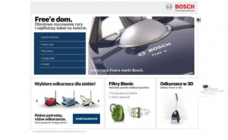 Rusza wielkie testowanie odkurzaczy Bosch