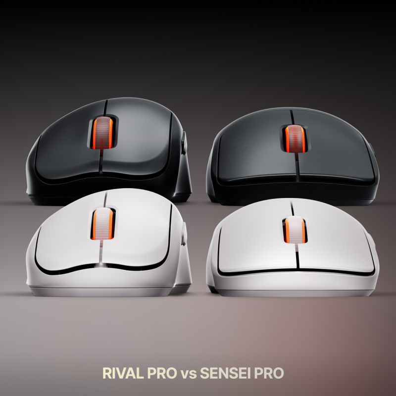 Premiera SteelSeries: Sensei Pro i Rival Pro z technologią UWB i pełną wydajnością 8K