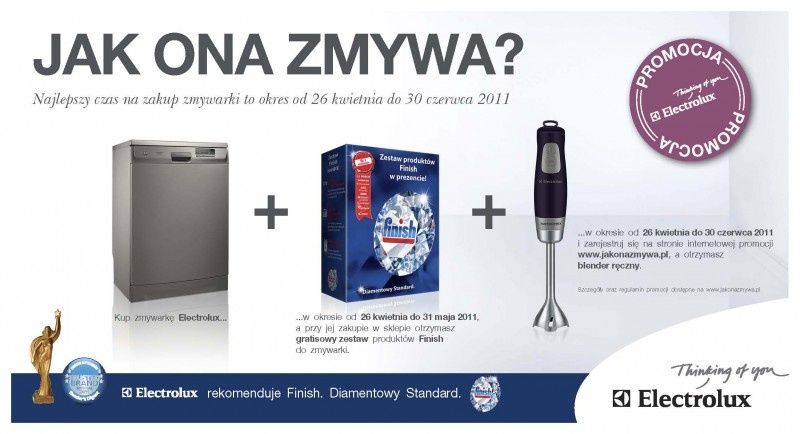 Electrolux. Jak ona zmywa?