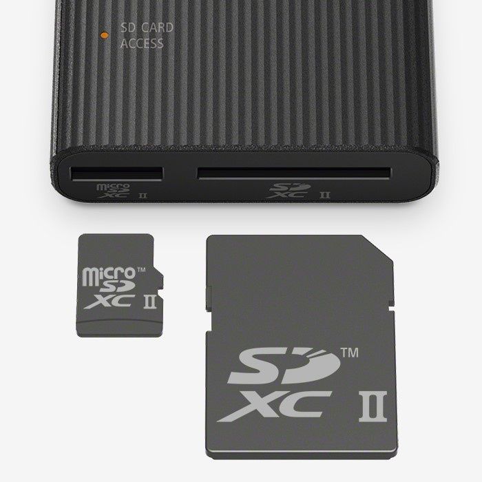 Sony - wielofunkcyjny koncentrator USB z czytnikiem kart SD/microSD UHS-II