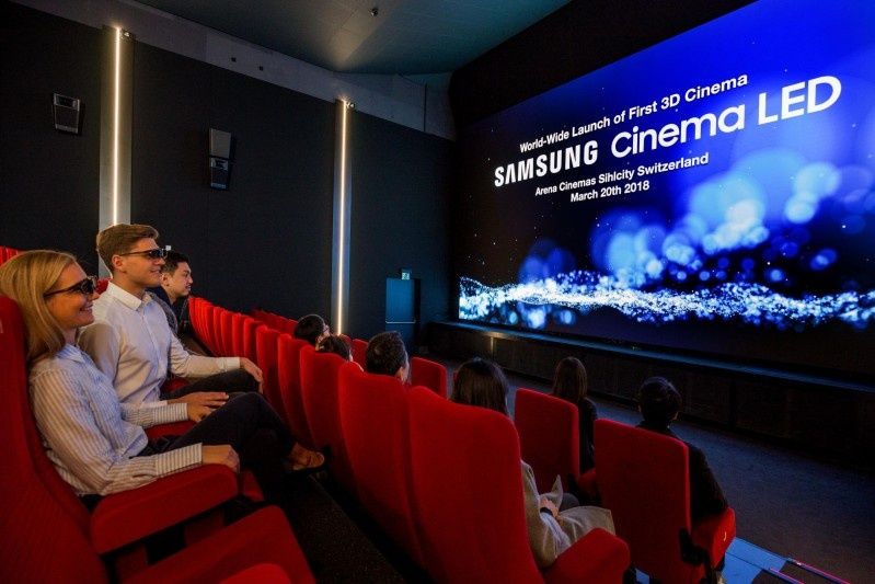 Ruszyło pierwsze na świecie kino wyposażone w ekran Samsung Cinema LED 3D