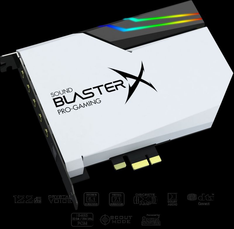 Sound BlasterX AE-5 Plus Pure Edition: Twój “świetlny” styl