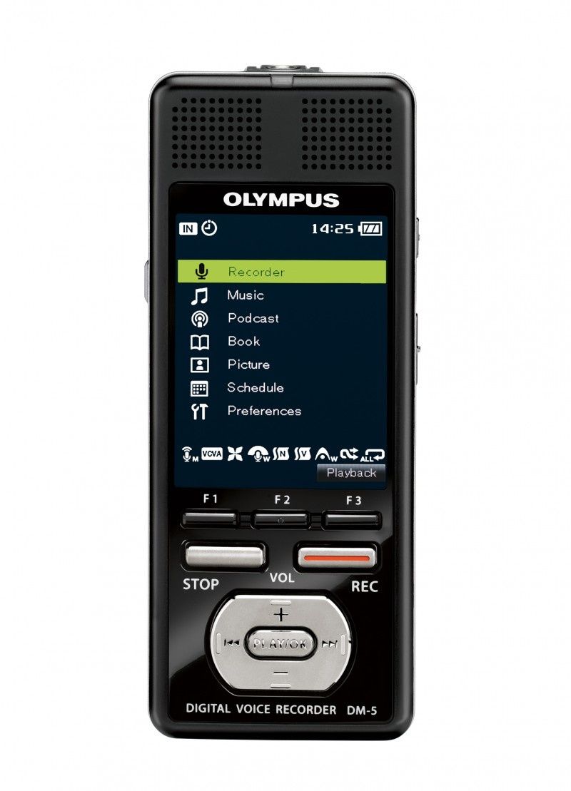 Dyktafony cyfrowe Olympus DM-5 i DM-3 mówią po polsku!