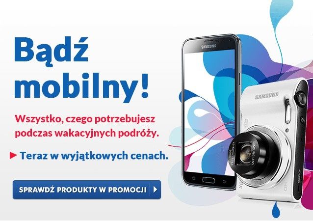 Bądź mobilny w wakacje - przygotuj się do podróży z Euro.com.pl.