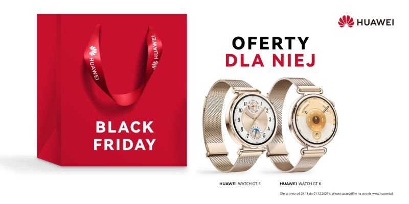 Ruszają szalone okazje na Black Friday i Święta od Huawei!