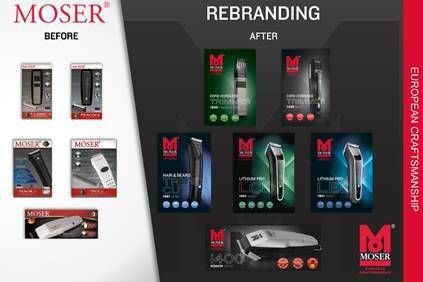 Rebranding produktów Wahl oraz produkty premium firmy Moser