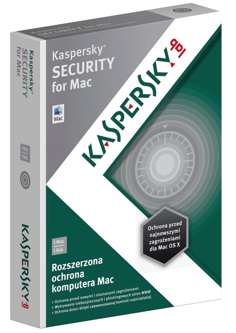 Kaspersky Lab - nowy pakiet bezpieczeństwa dla komputerów Mac 