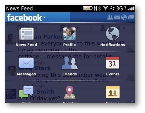 Facebook BlackBerry 3.2 już dostępne do pobrania