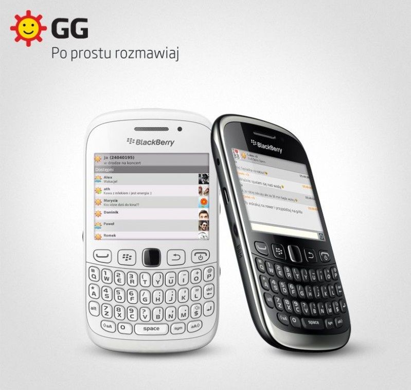 Nowa aplikacja GG na BlackBerry