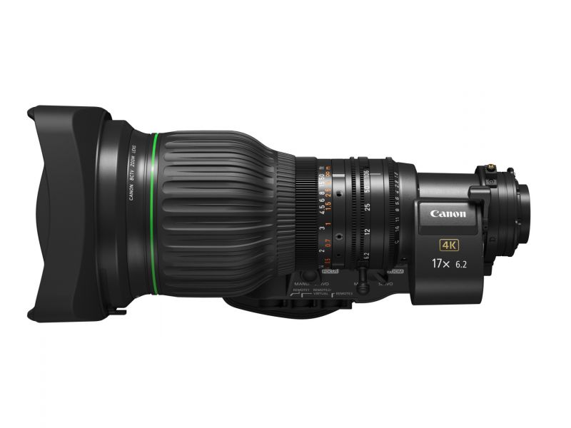 Canon zapowiada CJ17ex6.2B – obiektyw telewizyjny 4K o szerokim zakresie ogniskowych