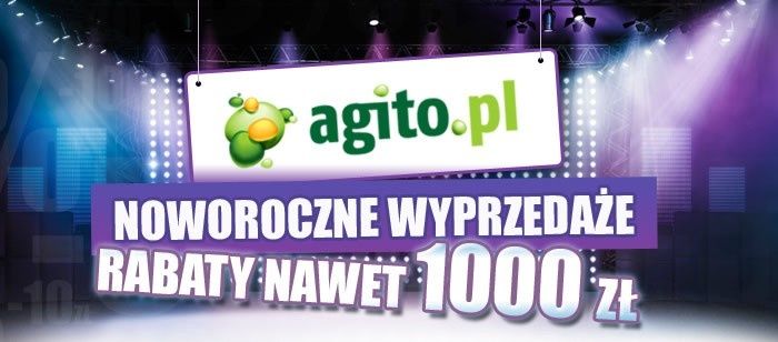 Noworoczne promocje w Agito.pl