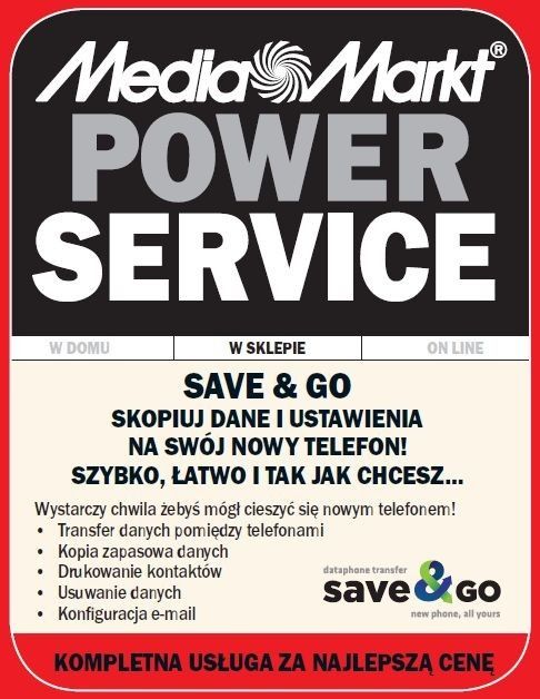 Usługa Save&GO w sklepach Media Markt i Saturn