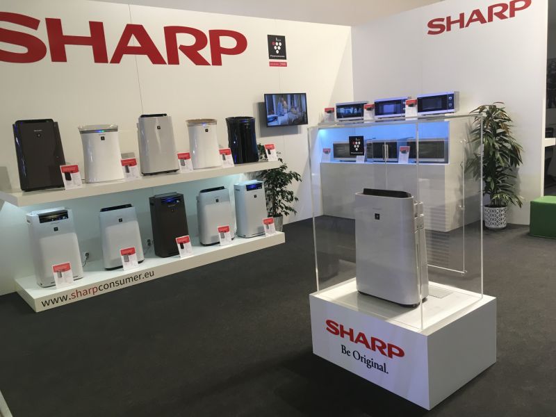 Oczyszczacze powietrza serii UA SHARP wyróżnione podczas Electronics Show 2019