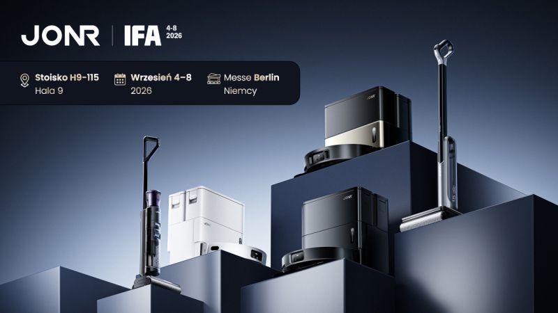 JONR prezentuje na targach IFA 2026 technologię ograniczającą nieprzyjemne zapachy z odkurzaczy
