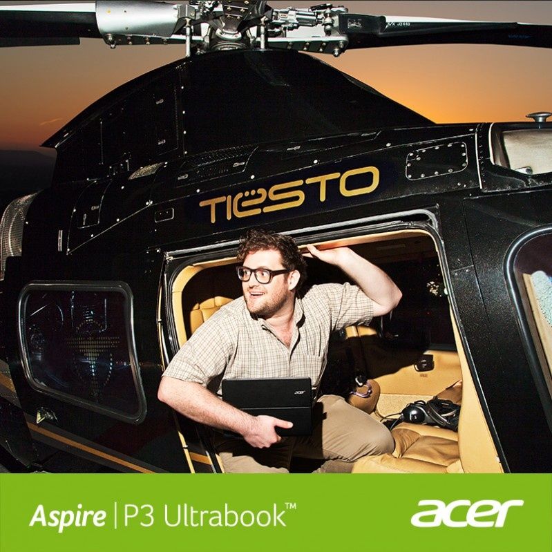 Acer rozpoczyna kampanię reklamową. Twarzą  DJ Tiesto