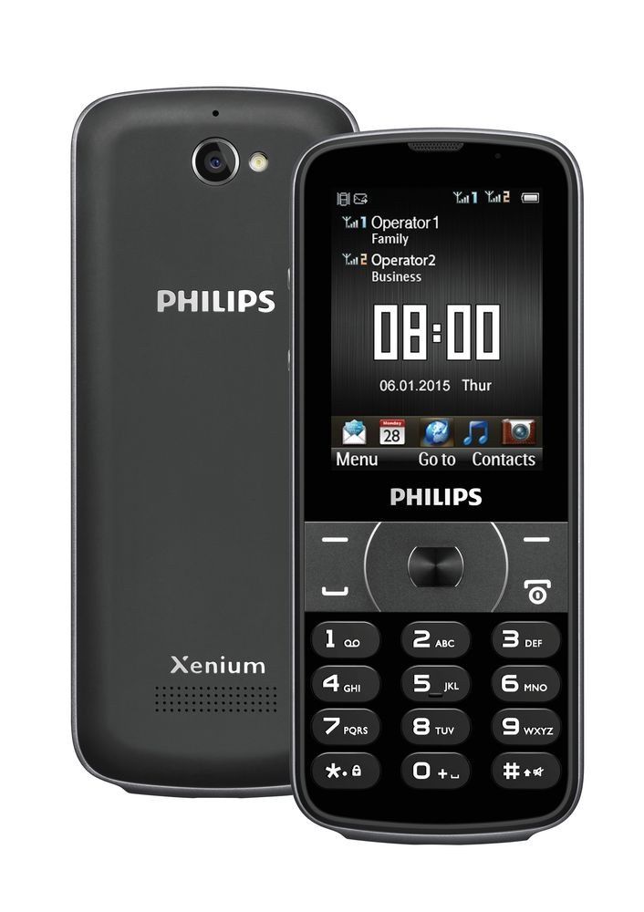Philips Xenium E560 -biznesowy, elegancki telefon pracujący nawet 73 dni bez ładowania