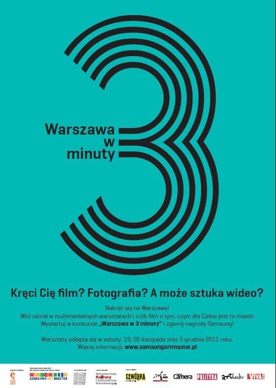 Warszawa w 3 minuty - przyjdź na warsztaty i stwórz filmową opowieść o stolicy