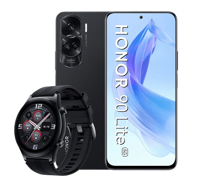 HONOR 90 Lite w atrakcyjnym zestawie ze smartwatchem HONOR Watch GS 3